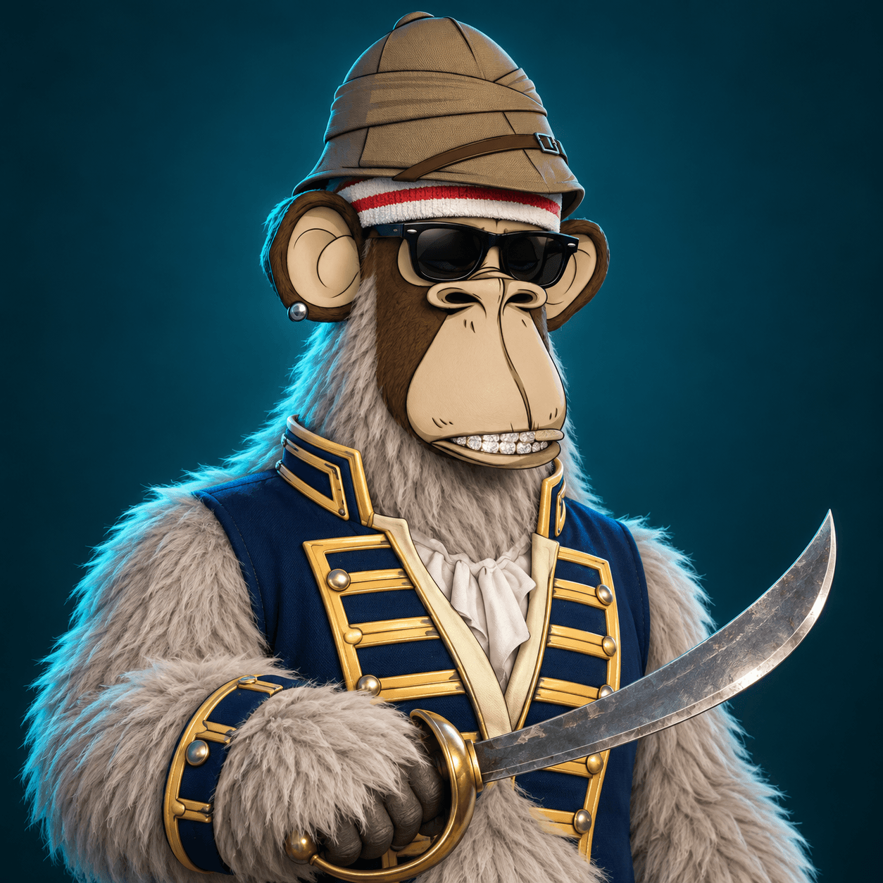 Timberwolf Admiral: Katie Williams × Bored Ape #1217
